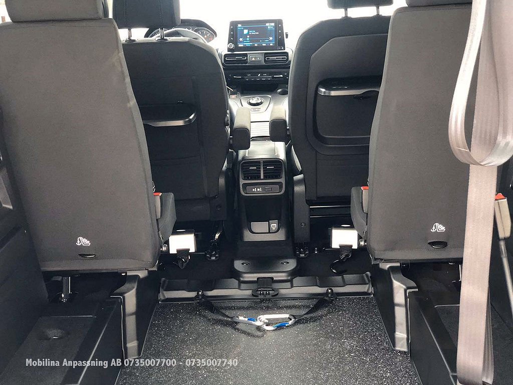 Peugeot Rifter Handikappanpassad Golvsänkt
