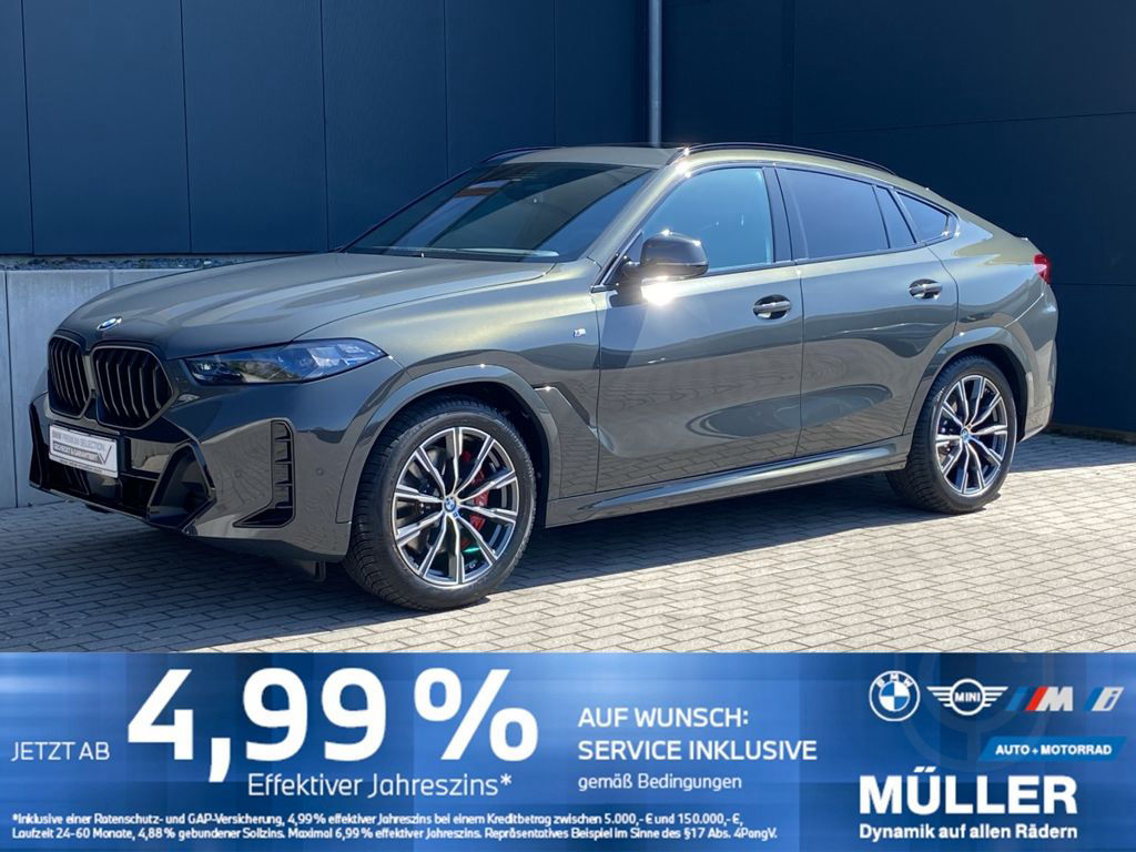 BMW X6 xDrive40d M Sport AHK/SHZ/MASSAGE/PANO-SKY/hk