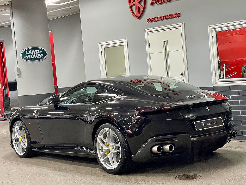 Ferrari Roma 3.9 V8 DCT 620hk 2021 Kolfiber Sv-såld MOMSBIL