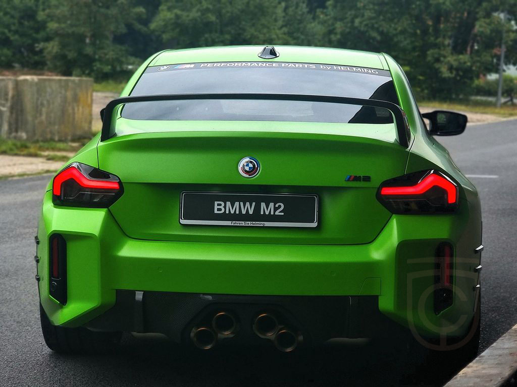 BMW M2 Coupé - Apple Green foliert / BMW M Perfomanc