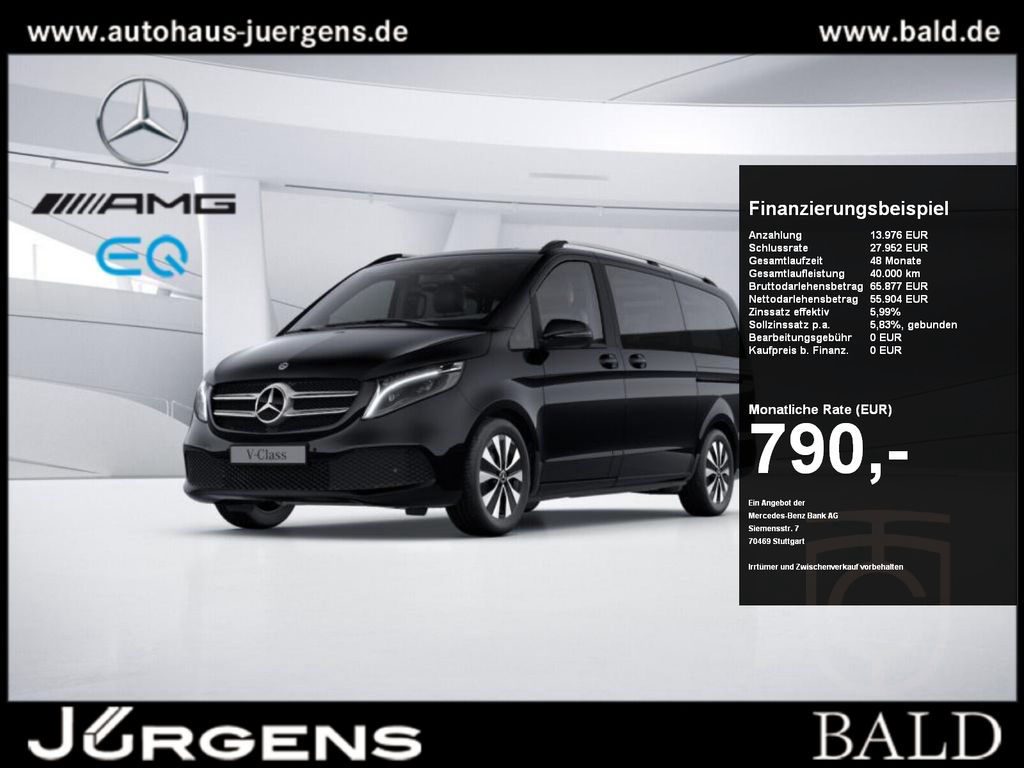 Mercedes-Benz V 250 L+4x4+MBUX-NAVI+LED+AHK2,5T+STHZG+7-SITZER