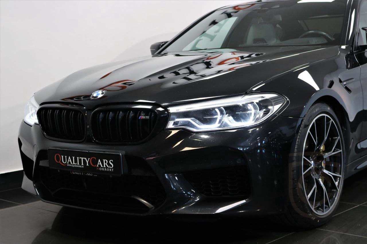 BMW M5 Competition 625hk/ Sv-såld/ 1-brukare/ Keramiska