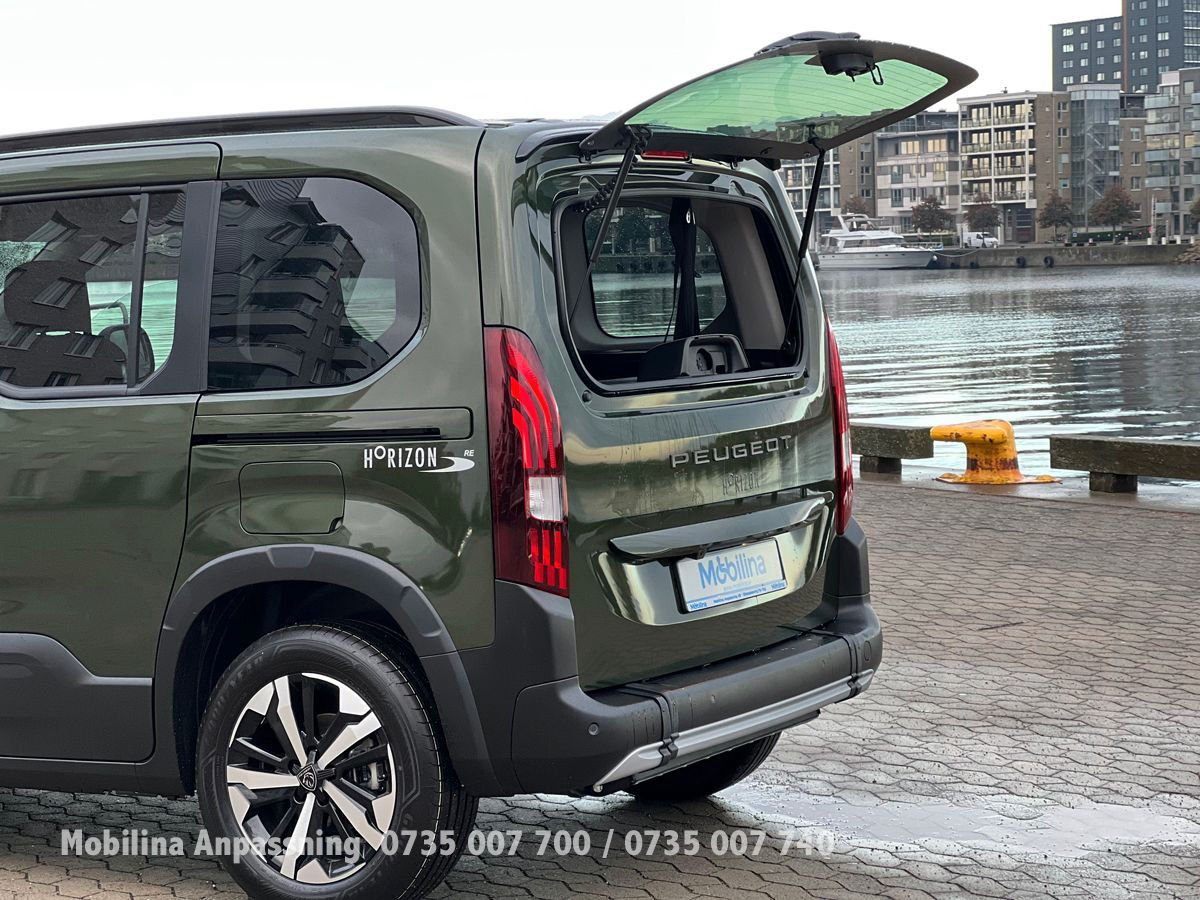 Peugeot Rifter Handikappanpassad Rullstolsbil