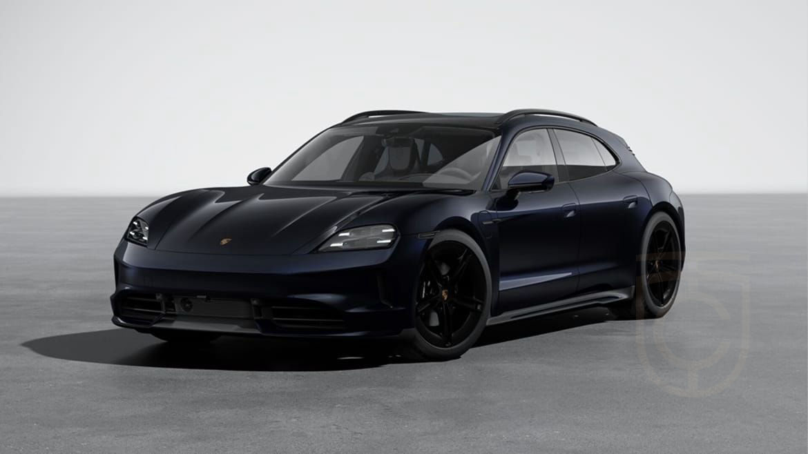 Porsche Taycan 4S Sport Turismo PTS Night Blue Metallic