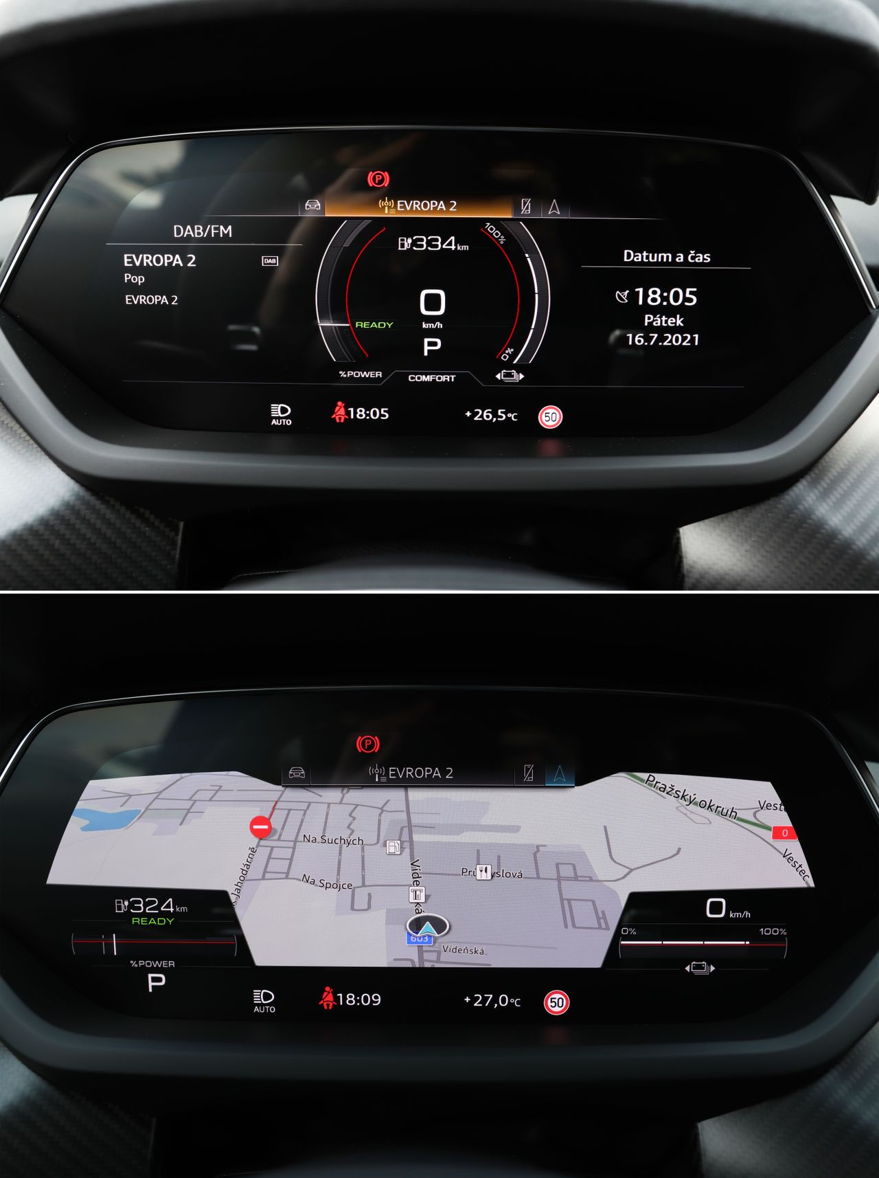 Audi RS e-tron GT/440kW/Masáž/HUD/Noční Vidění SKLADEM