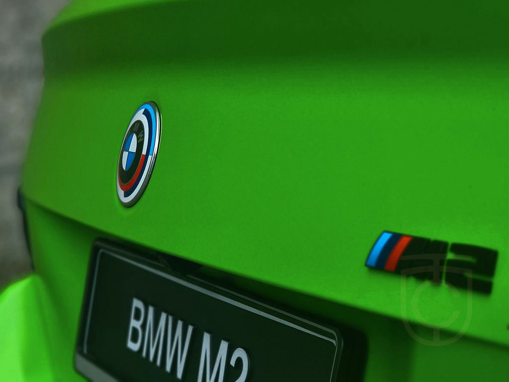 BMW M2 Coupé - Apple Green foliert / BMW M Perfomanc