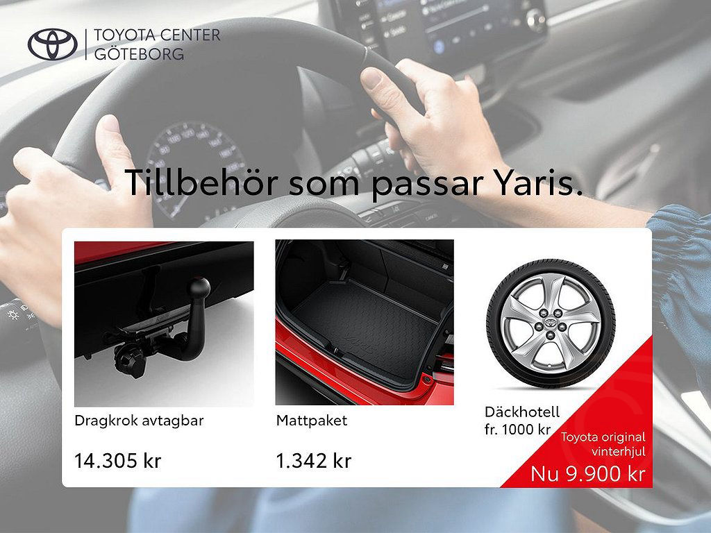 Toyota Yaris Hybrid 115 1,5 5D ACTIVE KOMFORTPAKET