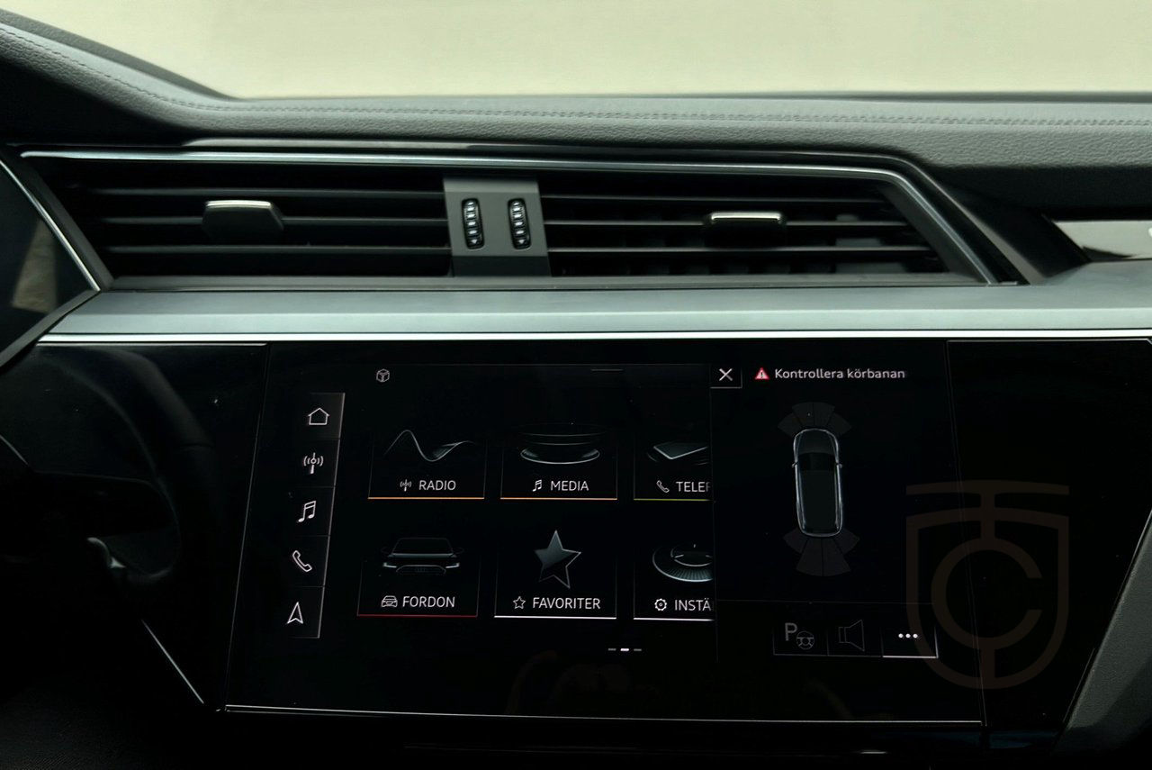 Audi E-Tron 55 Quattro Proline Svart Optik