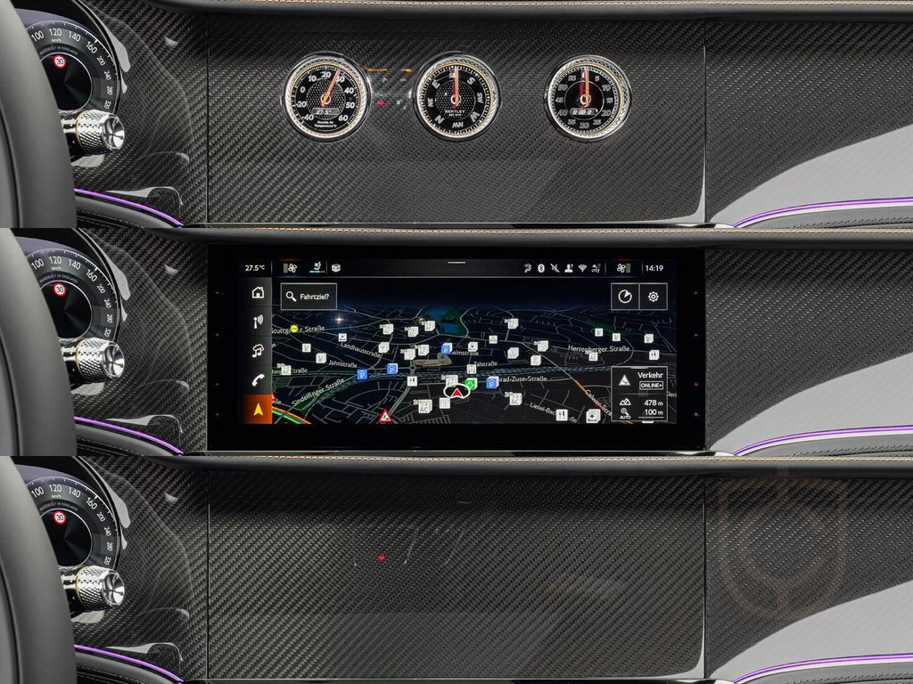 Bentley Continental GT Black Edition / Mandarin Bremsen