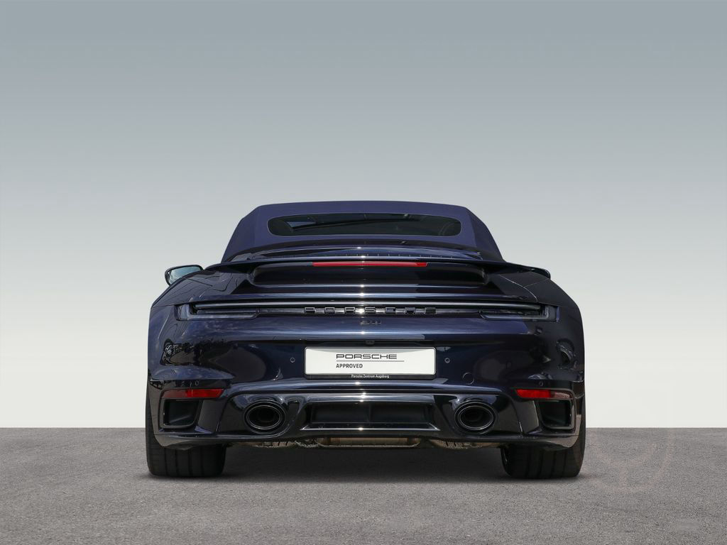 Porsche 992 911 Turbo S Cabrio Leder-crema Burmester