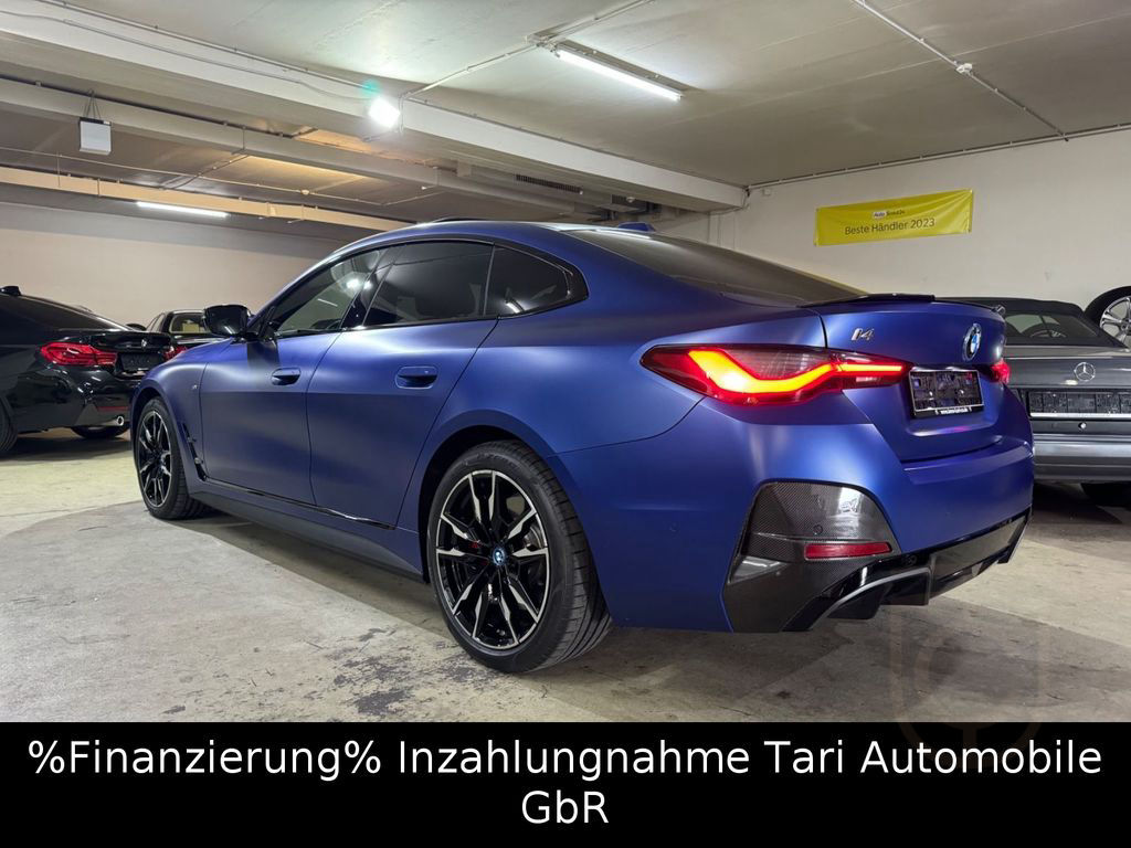 BMW i4 M50 Frozen Blue, Carbon Vollllll NP:98.000,-€