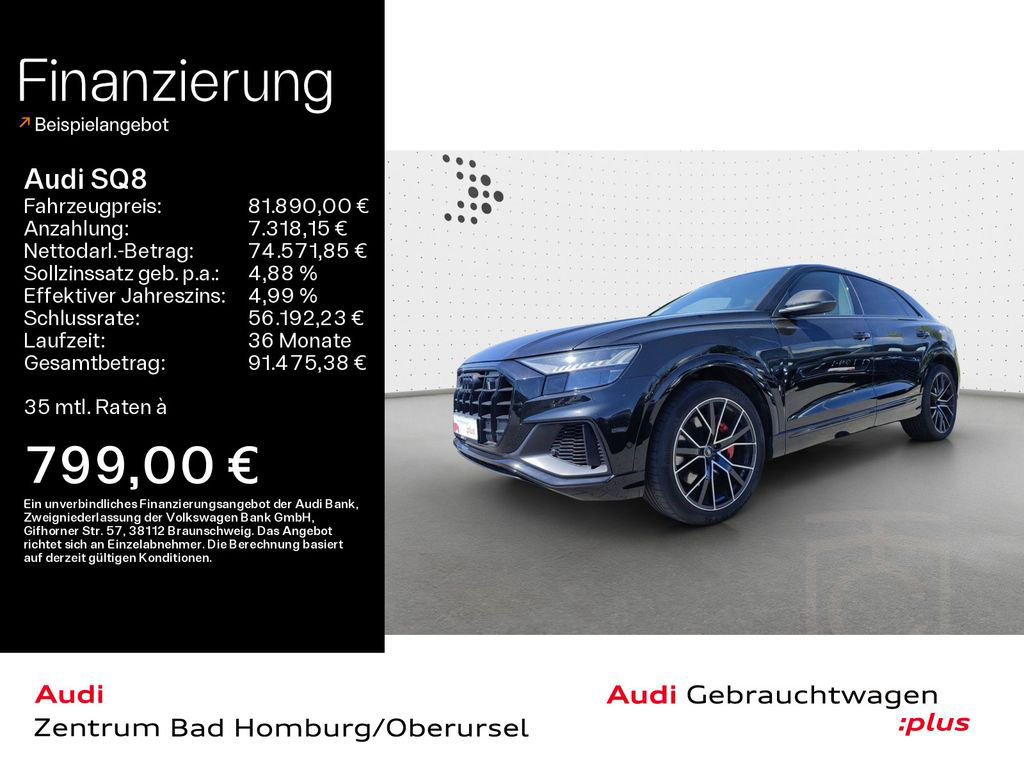 Audi SQ8 4.0 TFSI competition plus*Navi*Matrix*Alu*B&