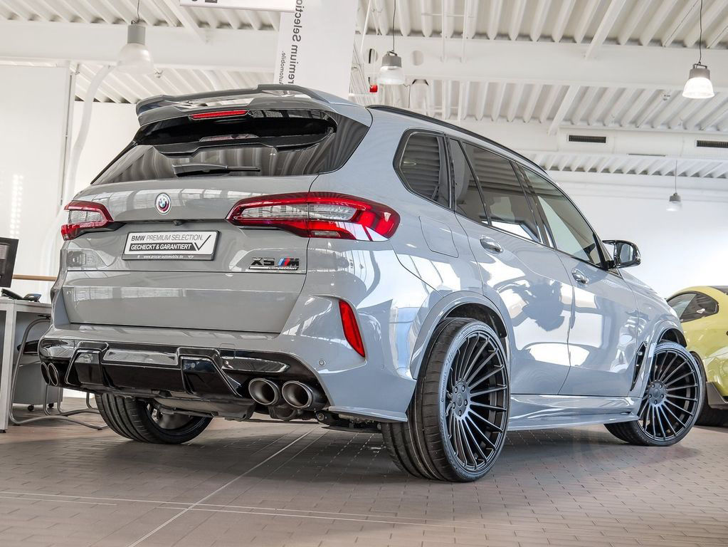 BMW X5 M Hamann-Umbau+23 Zoll+Akrapovic+Sonderlack