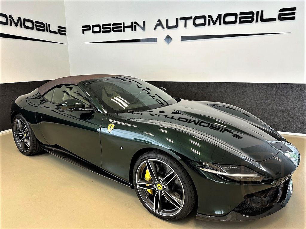 Ferrari Roma Spider Green/Beige Carbon 360° JBL