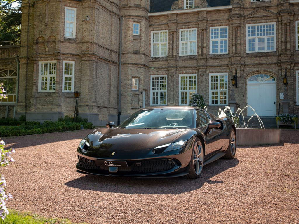 Ferrari 296 GTB in a stunning Nero Daytona & Cioccolato!