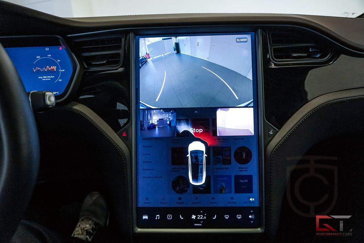 Tesla Model X 75D Luftfjädring Autopilot Leasebar 1 Ägare