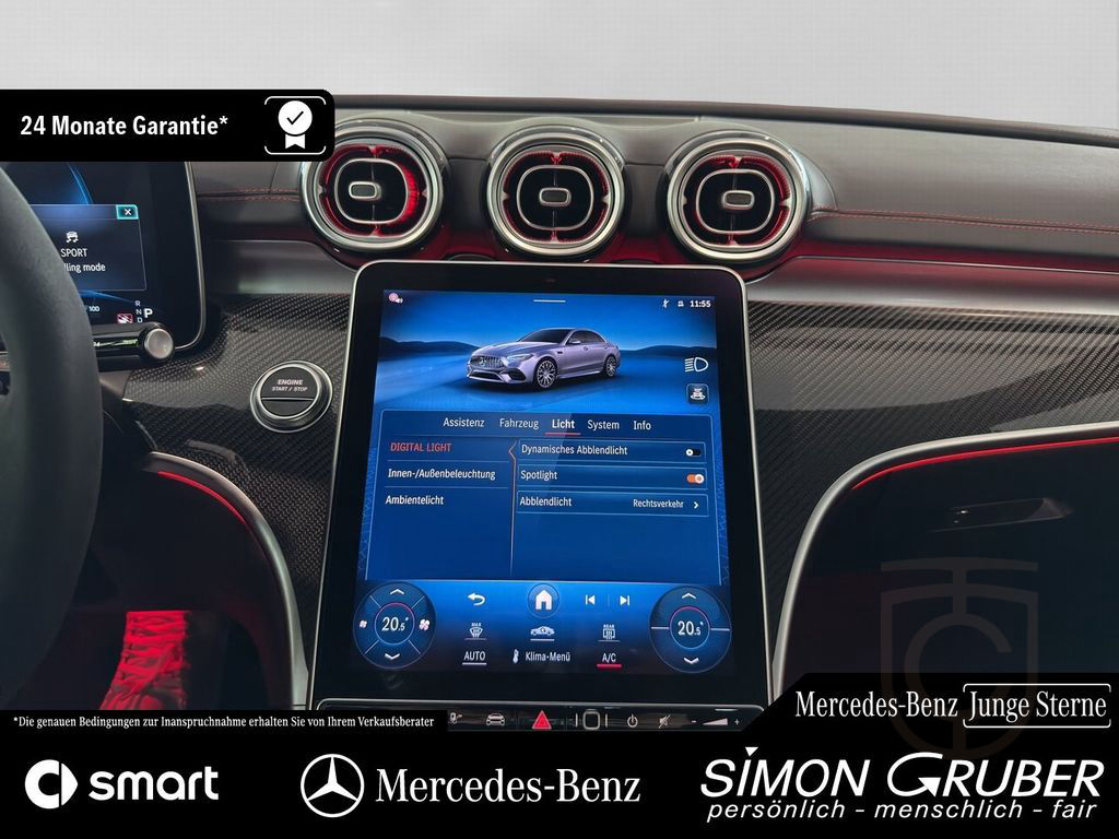 Mercedes-Benz C 63 SE Performance Sitze Aero Real Sound Carbon