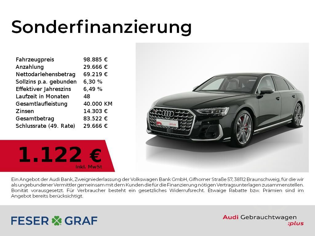 Audi S8 TFSI Dig. Matrix/Pano/Design-Sel/HuD/ACC/Stdh