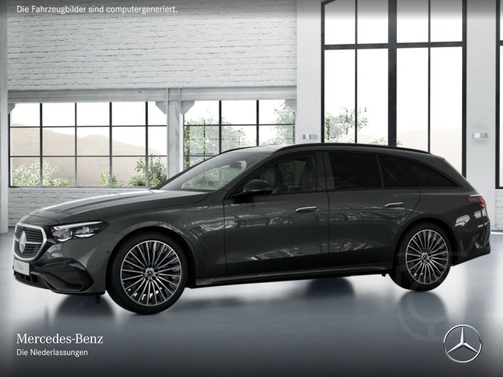Mercedes-Benz E 220 d T AMG Fahrass 360° Pano Distr. AHK