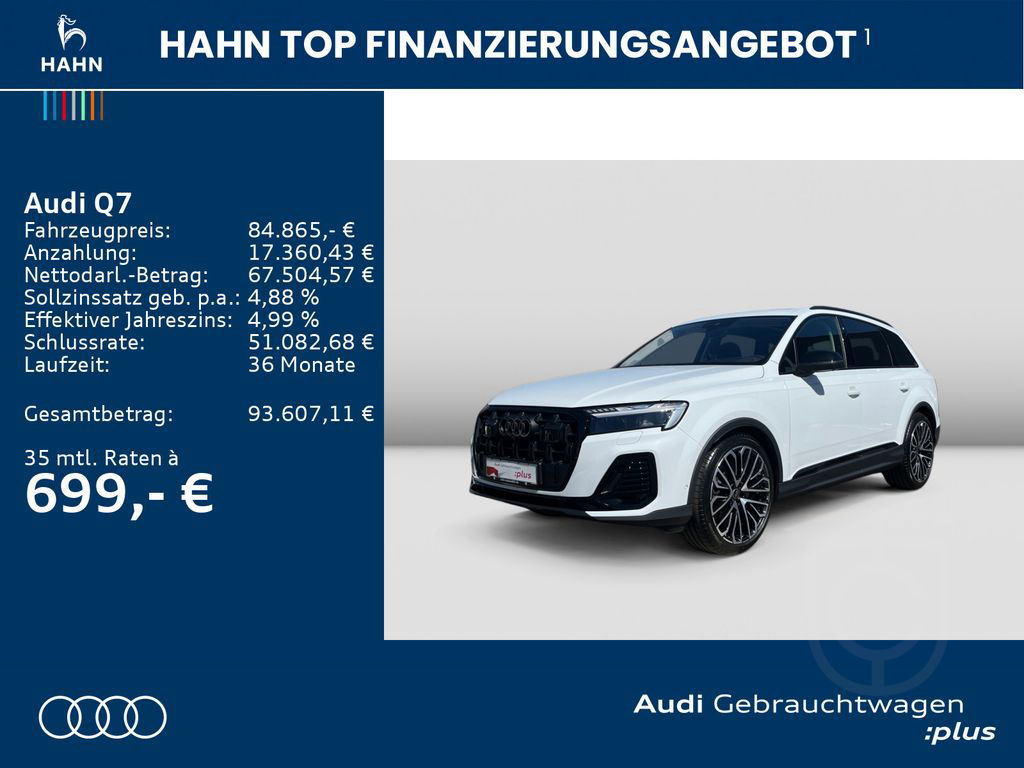 Audi Q7 50TDI qua S-Trc HUD B&O Pano 360° Matrix Virt