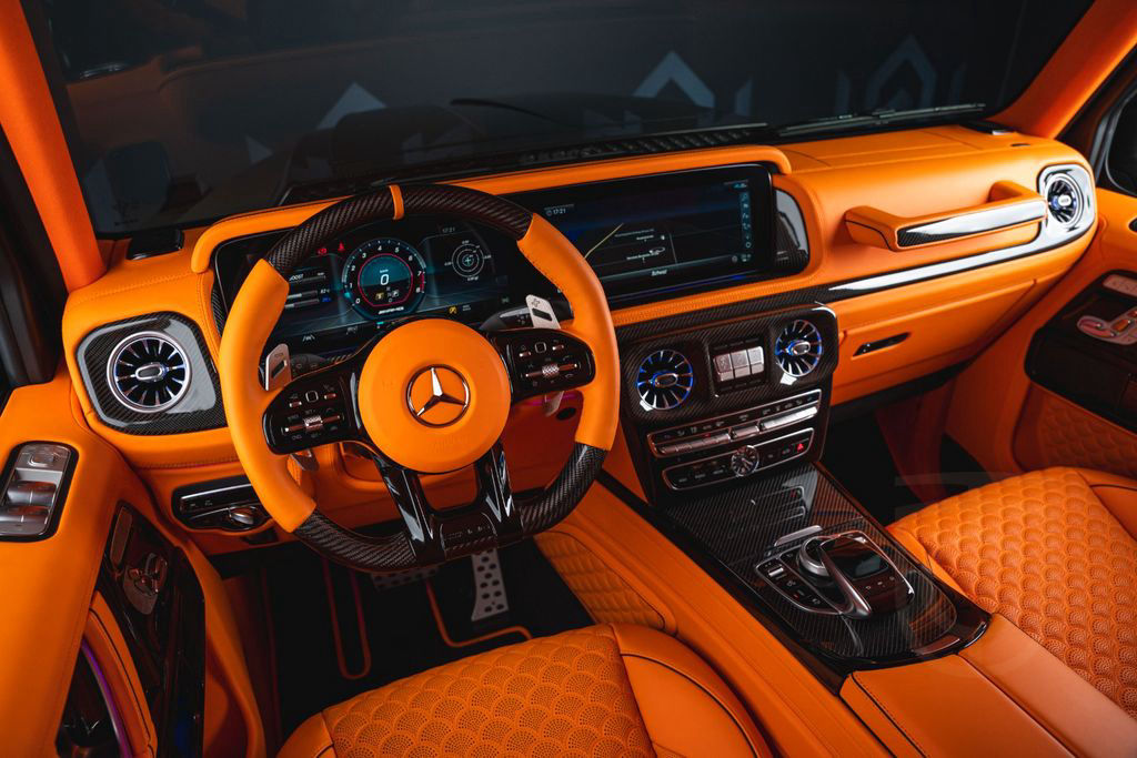 Mercedes-Benz G 63 AMG BRABUS G700 HERMES INTERIOR FULL OPTION