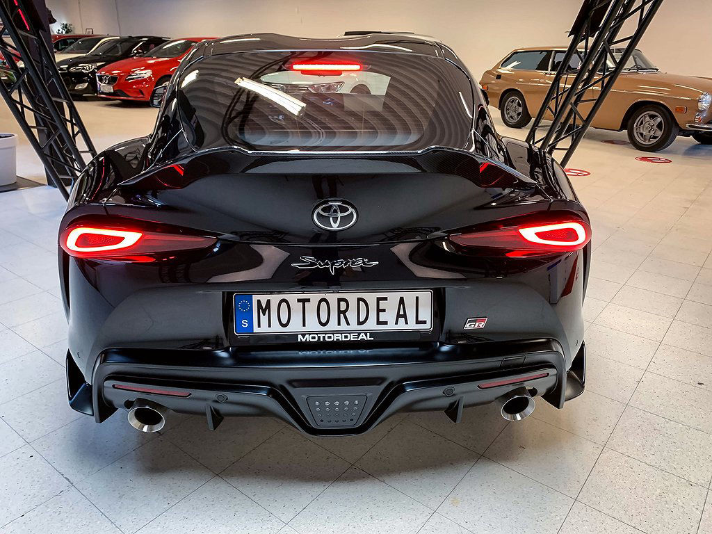 Toyota Supra Aut 340hk GR. premium paket spoiler i kolfiber