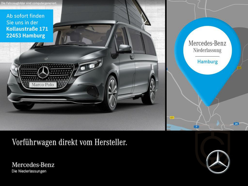 Mercedes-Benz Marco Polo 250 d 9G+AHK+StandHZ+Klimaautom.+Navi